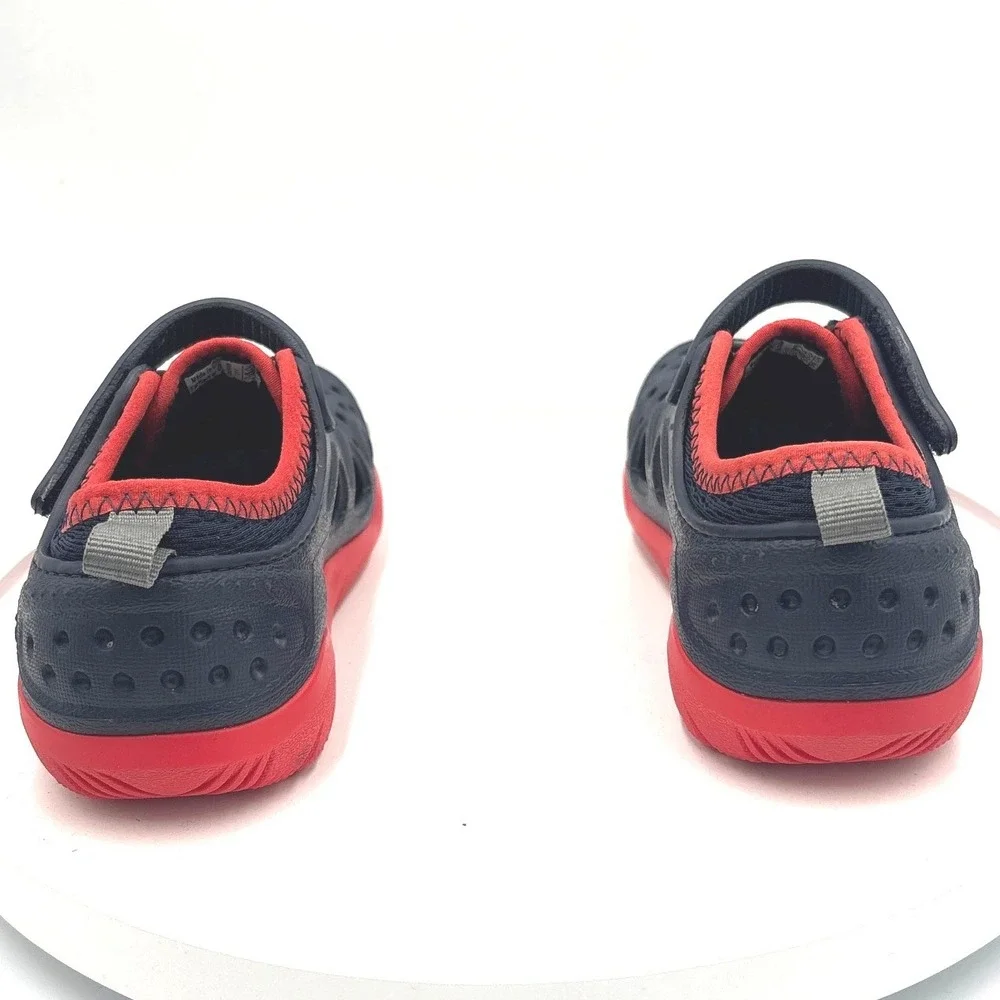 Crocs‎ Swiftwater Expedition Navy Red Kids Water Shoes Sandals C11 204989